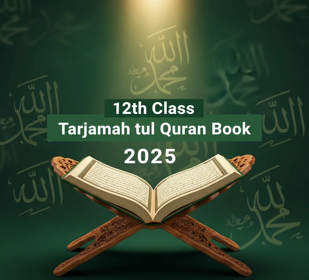 12th Class Tarjamah tul Quran Book 2025