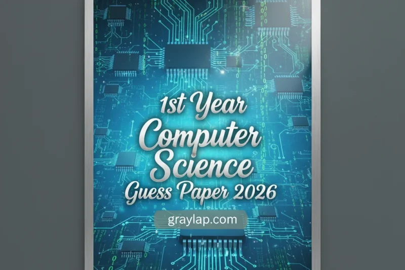 1st Year Computer Science Guess Paper 2026 Download in PDF