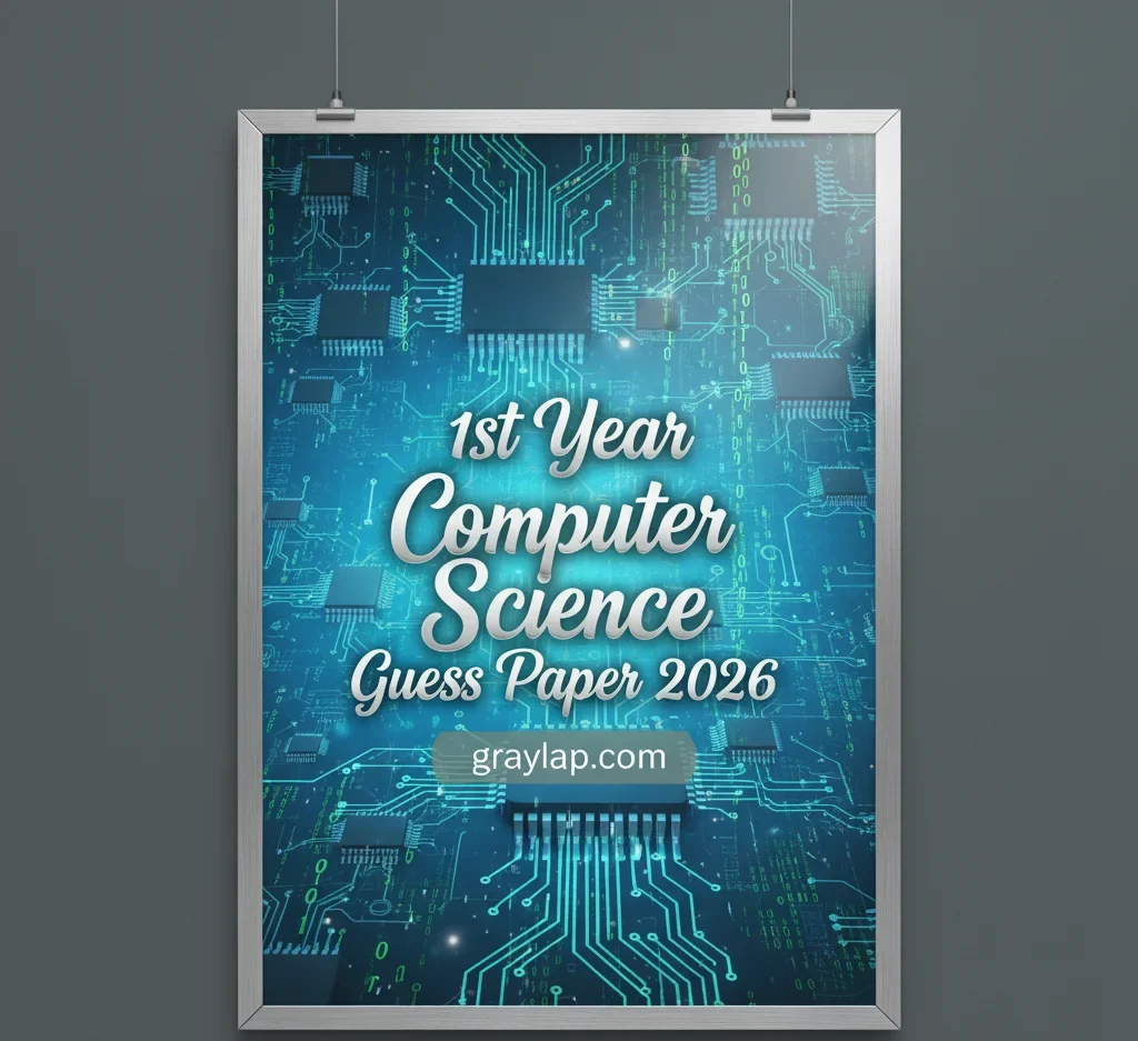 1st Year Computer Science Guess Paper 2026