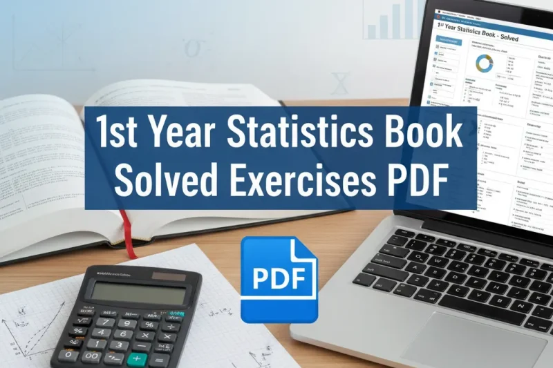 1st Year Statistics Book Solved Exercises PDF  Complete Solutions to Statistics Exercises