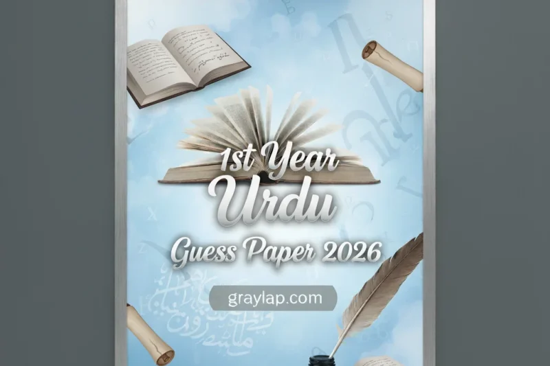 1st Year Urdu Guess Paper 2026 Download in PDF