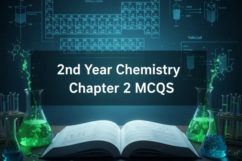 2nd Year Chemistry Chapter 2 MCQs    Important Questions, Answers and Exam Preparation 2025