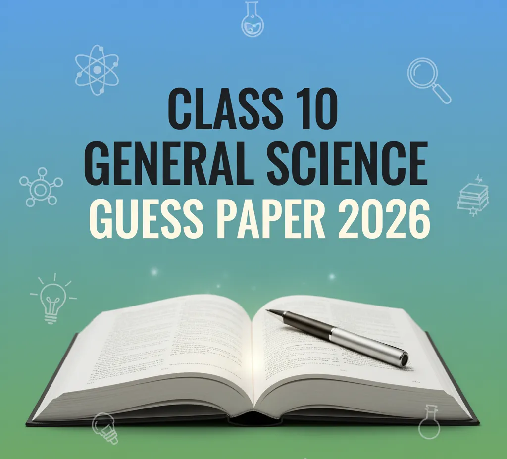 Class 10 General Science Guess Paper 2026