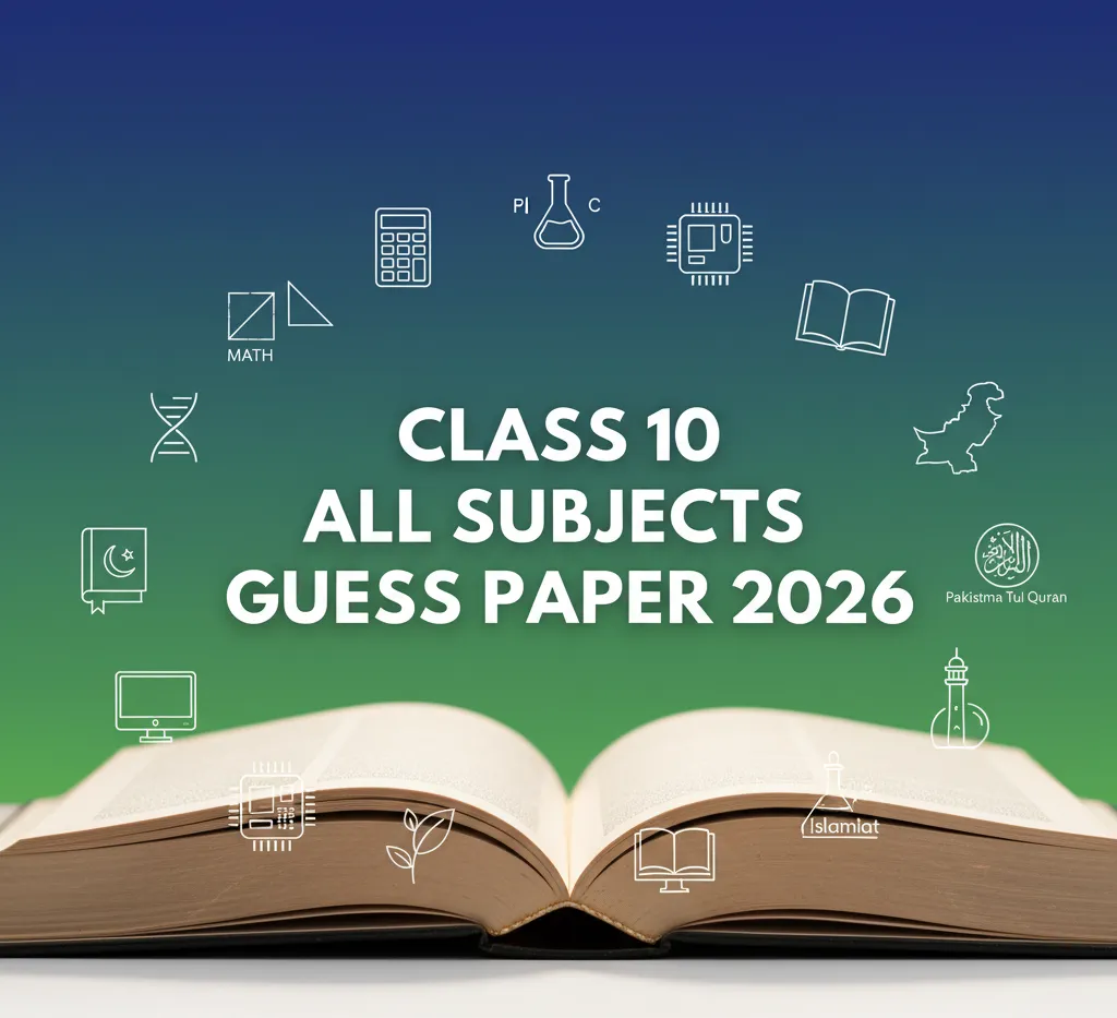 Class 10 all subjects guess paper 2026 
