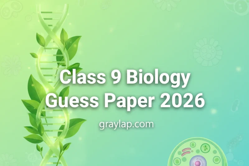 Excellent Class 9 Biology Guess Paper 2026 Ultimate Study Guide (PDF Download for All Boards)