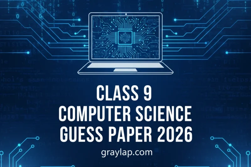 Perfect Class 9 Computer Science Guess Paper 2026 (PDF Download for All Boards)