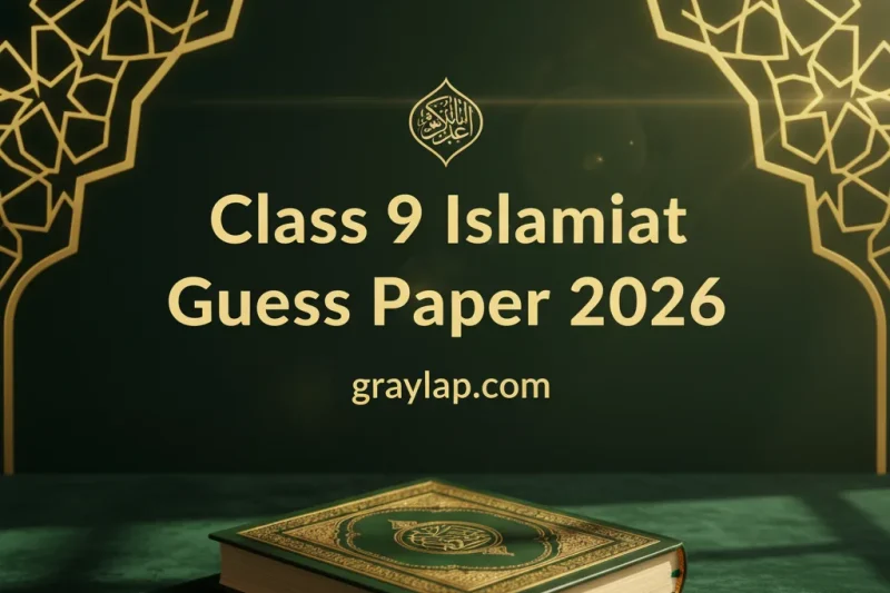 Ultimate Class 9 Islamiat Guess Paper 2026 (PDF Download for All Boards)